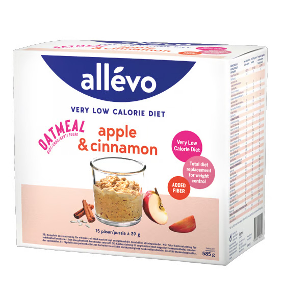 Allévo VLCD Oatmeal Apple & Cinnamon